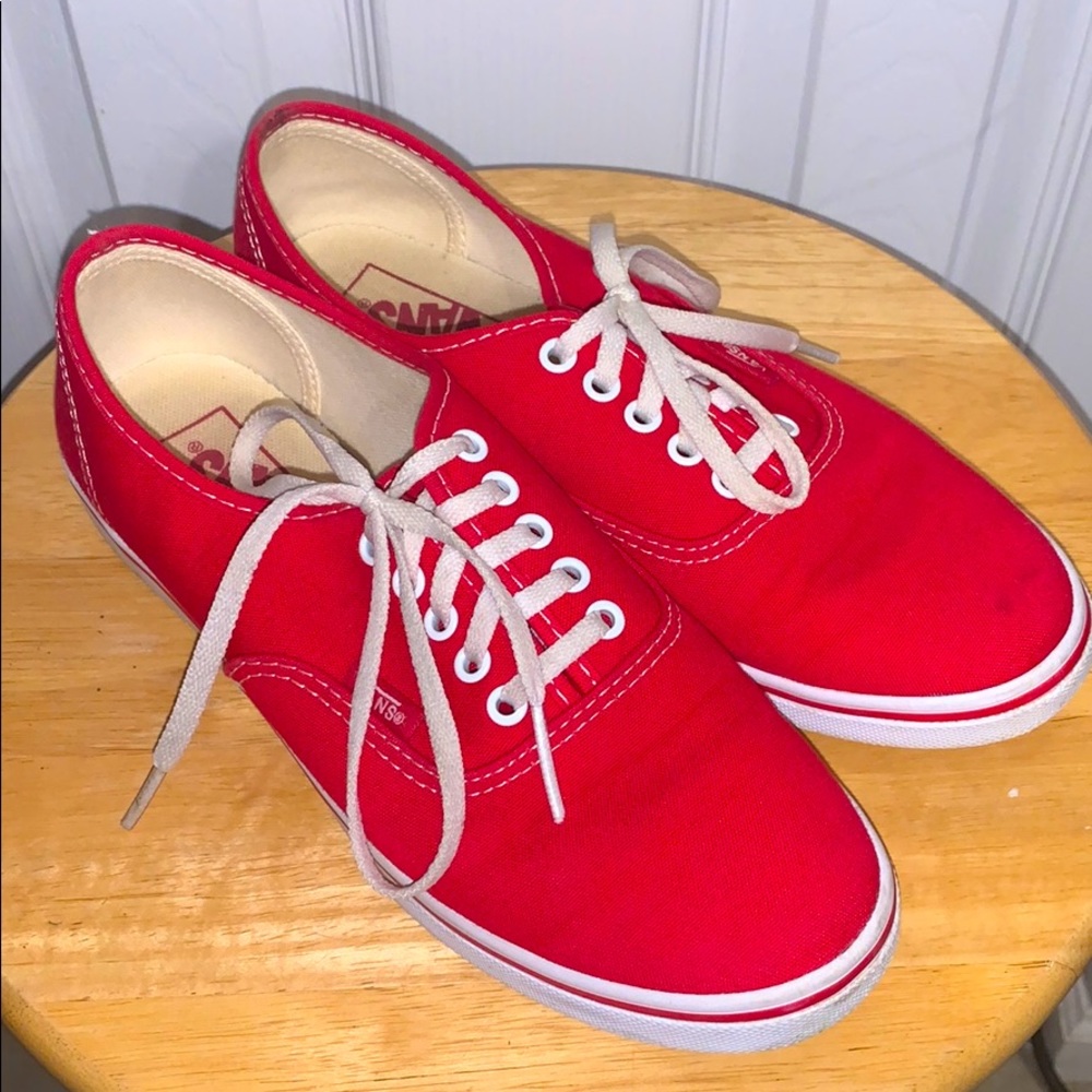 Red Vans